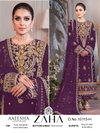 Zaha Aaeesha 10115 E To H Embroidery Georgette Pakistani Suits Wholesalers In Delhi
